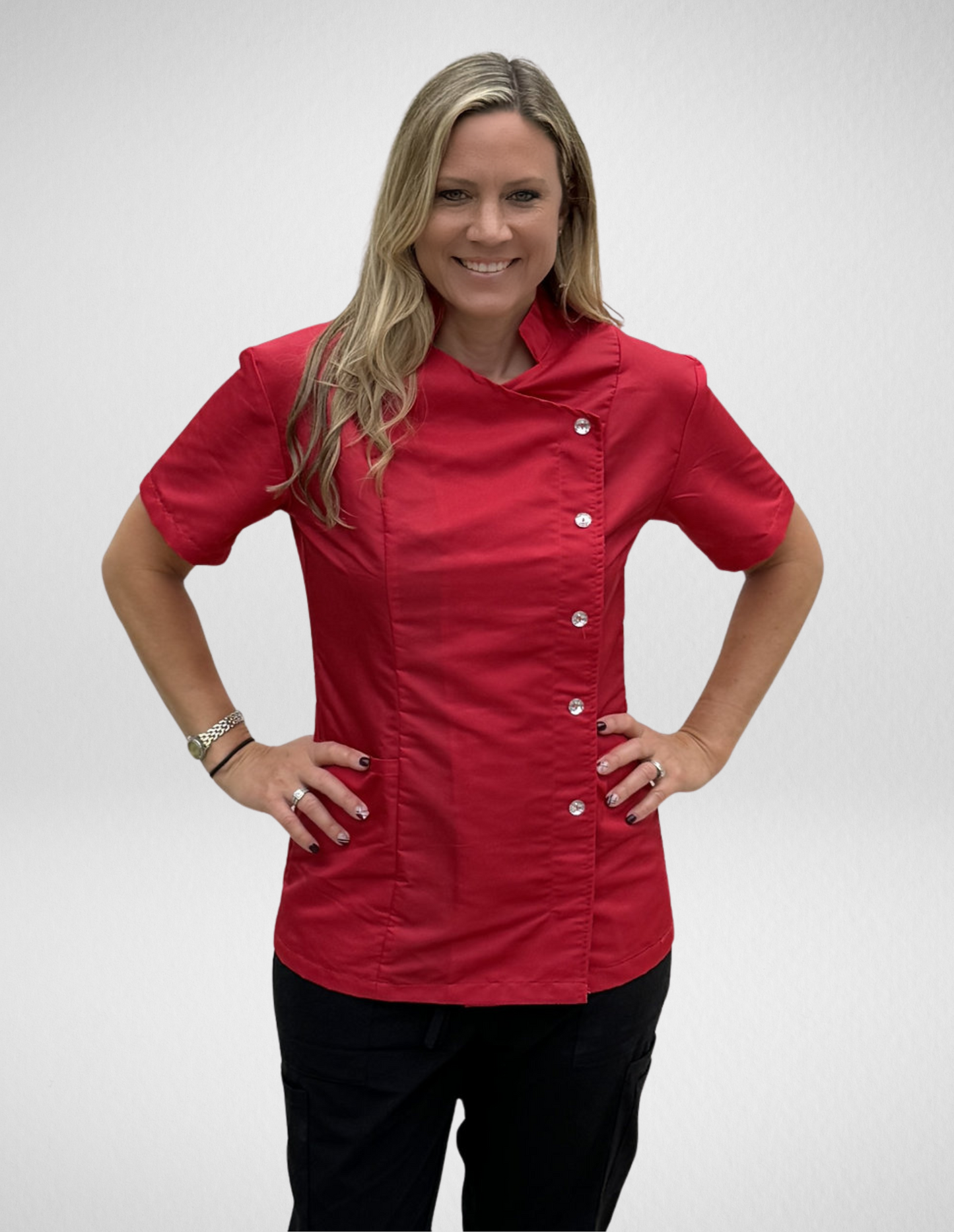 Diamond Smock Crimson Flame